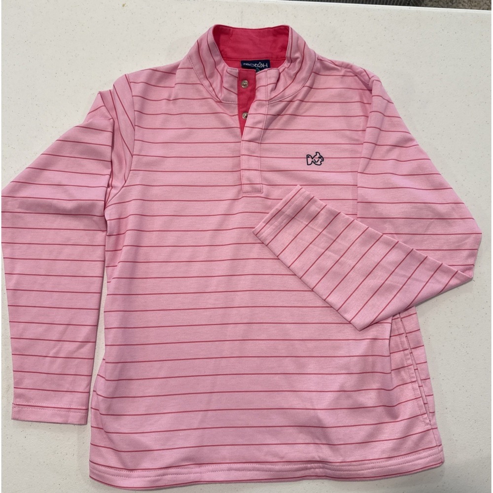 Prodoh Girls' Sporty Snap Pullover Shirt UPF 50, Long Sleeve, Size S 8/10